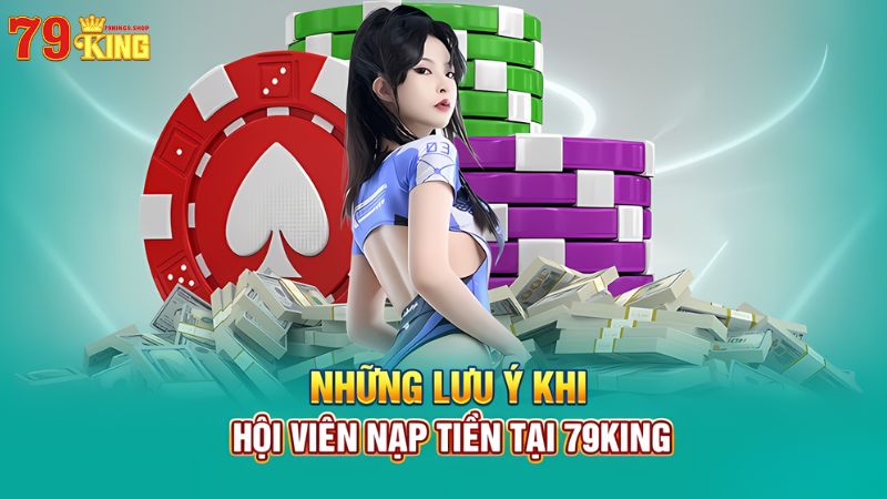 Những lưu ý khi nạp tiền 79King9